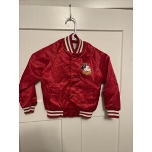 Mickey Mouse Red Chalk Line 6/7 Vintage Coat
